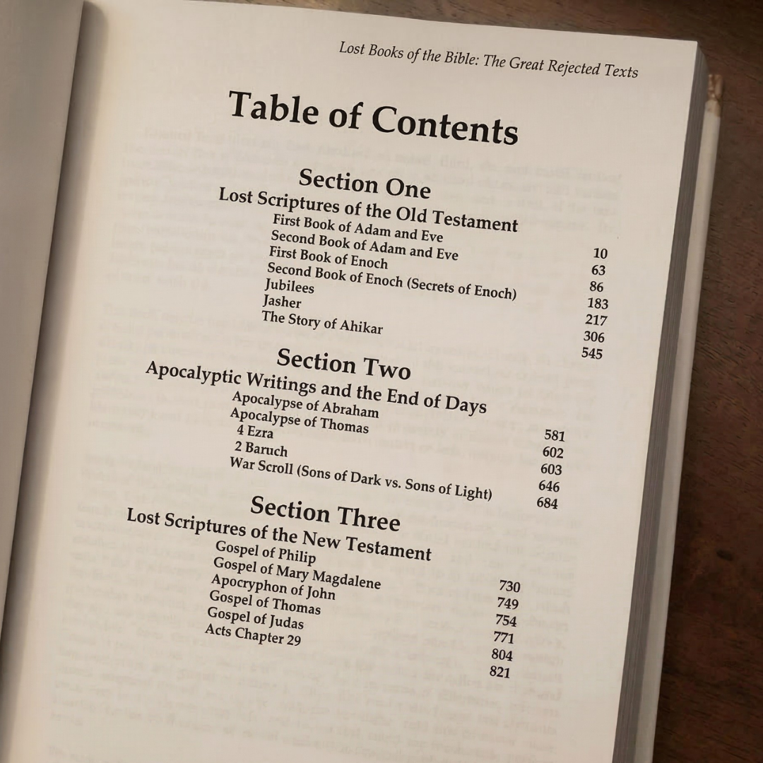 The Lost Books Of The Bible